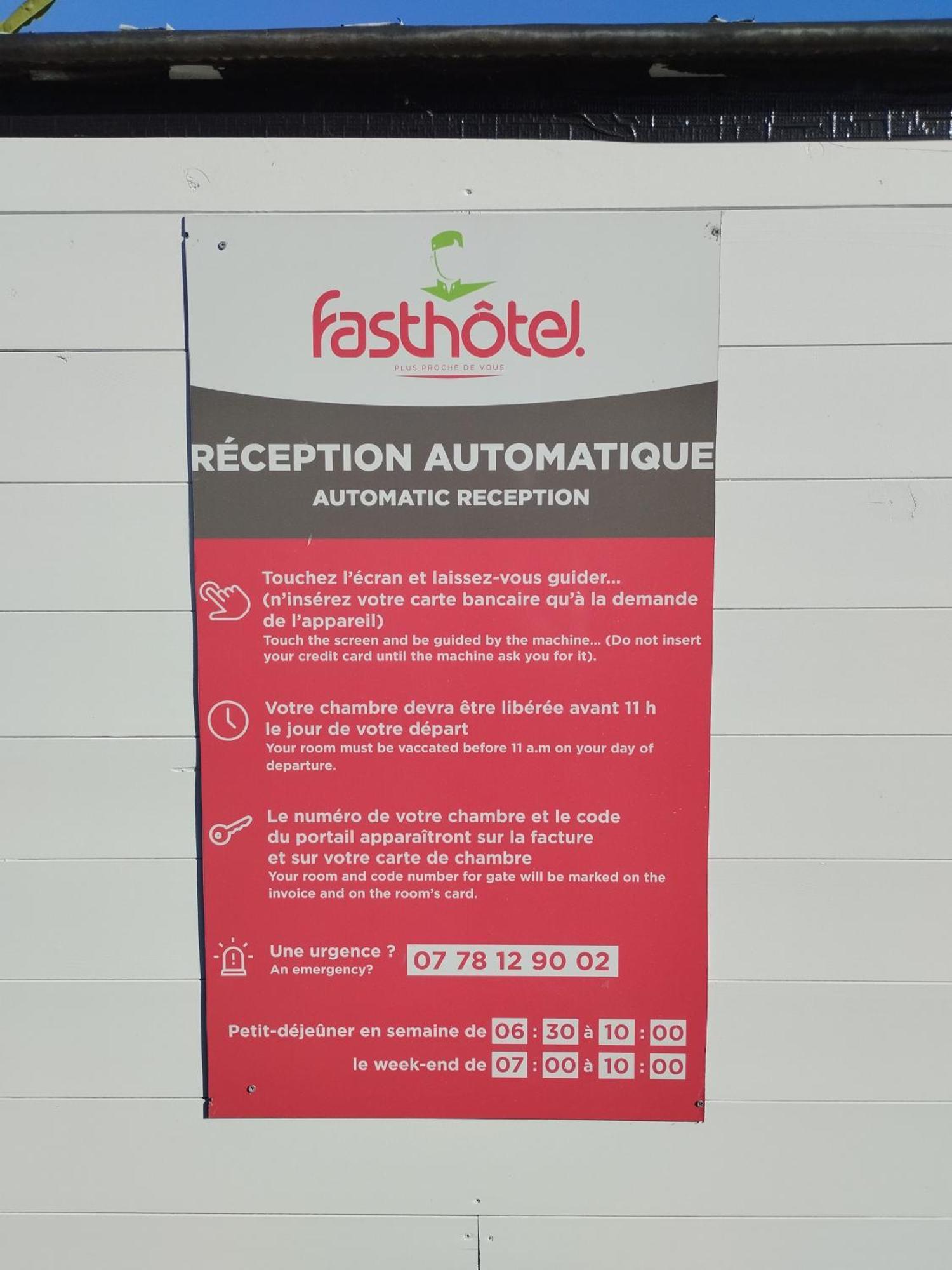 Fasthotel Clermont-Ferrand Gerzat Exterior foto